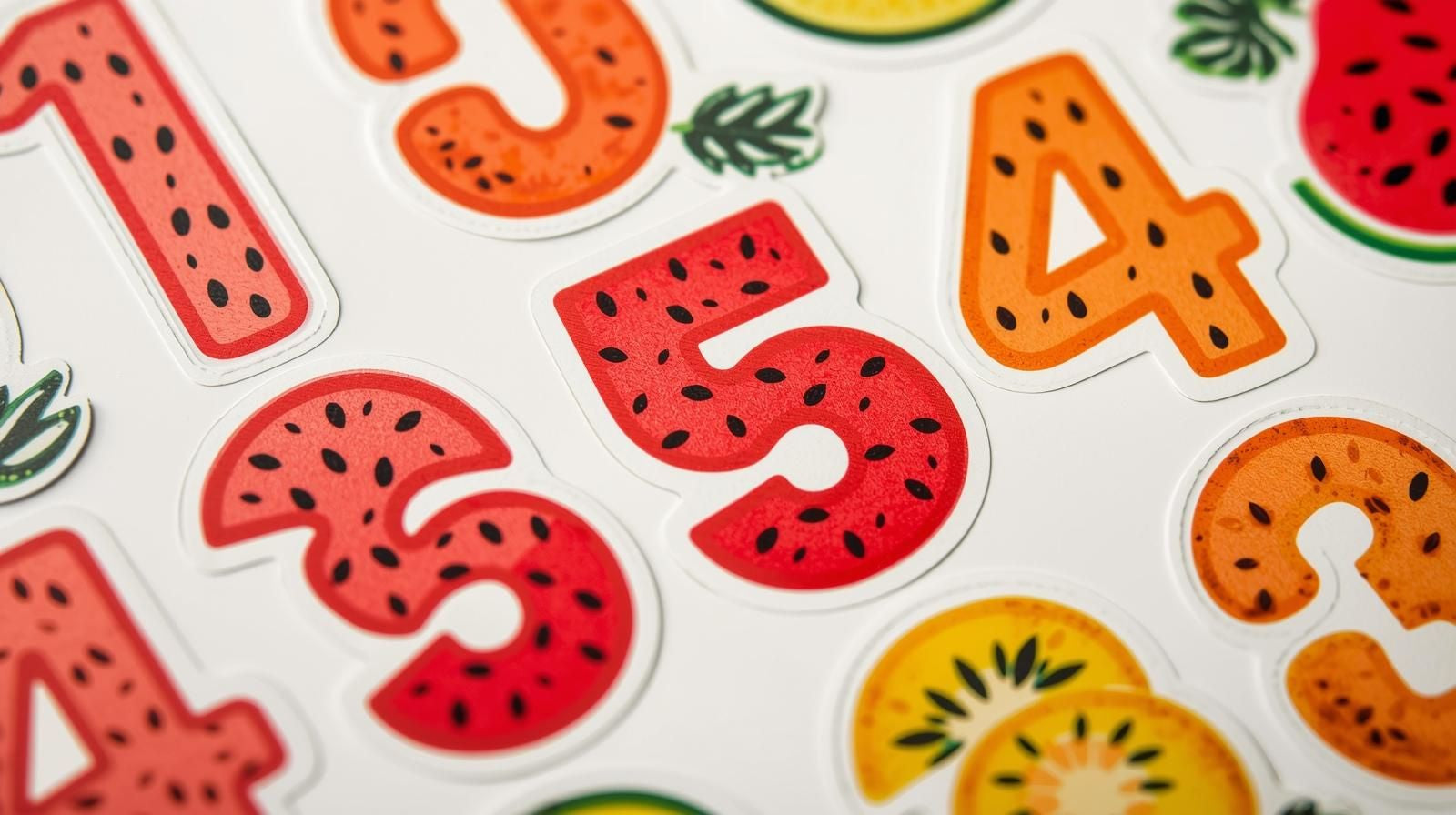 Counting Made Fun: Discover the Magic of Number Stickers for Kids
