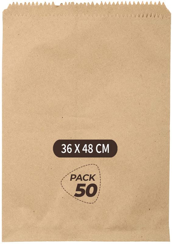Brown Paper Cover 36X48CM Extra Large Size Kraft Paper Cover Count of 50