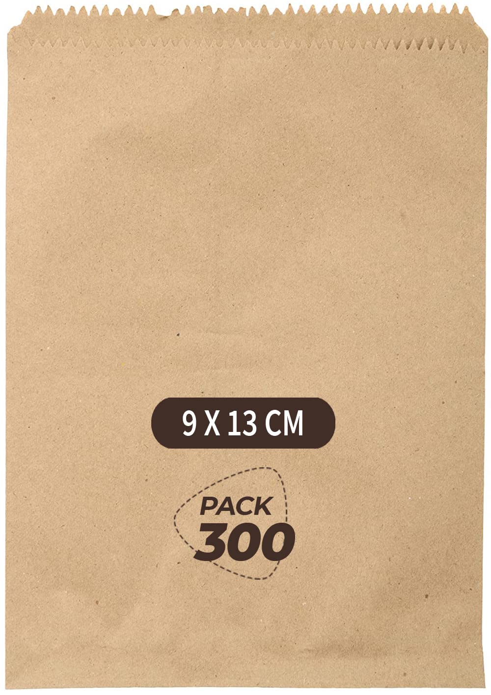 Brown Paper Cover 9X13CM Medicine Cover, Pack of 300