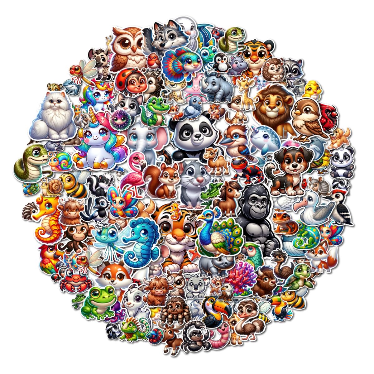 Unique Animals Stickers