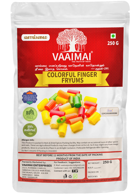 Colorful Finger Fryums