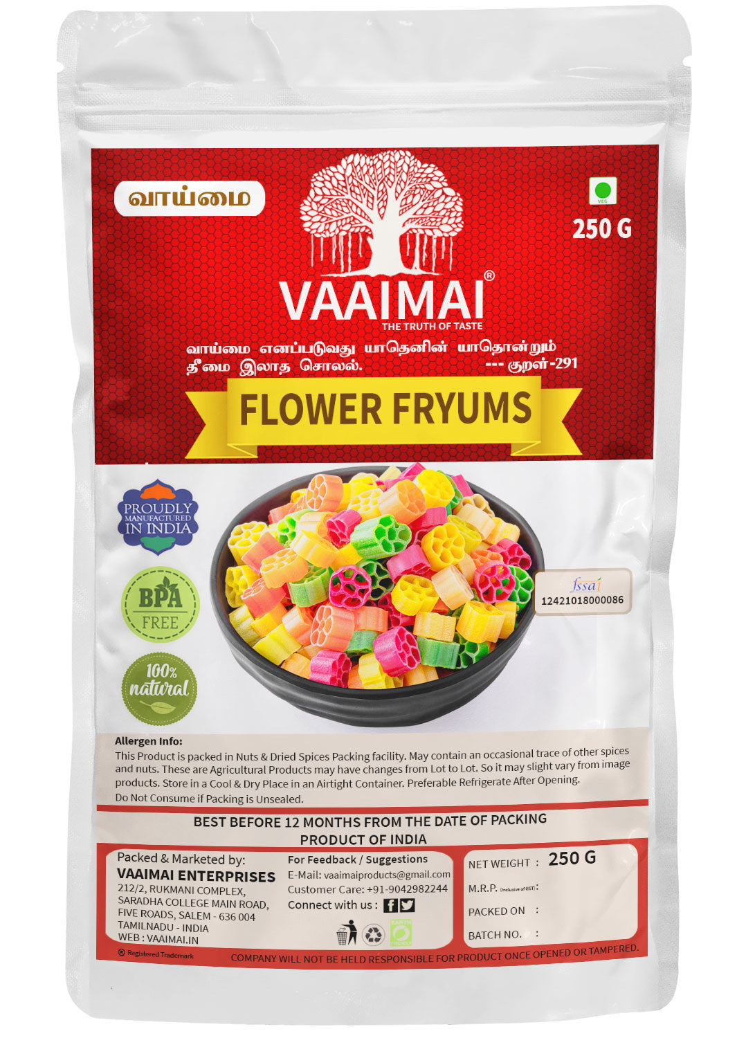 Flower Fryums