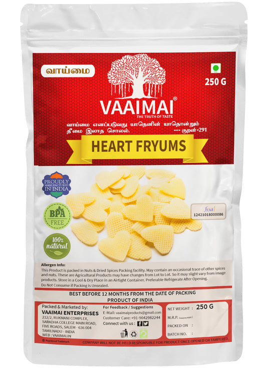 Heart Fryums