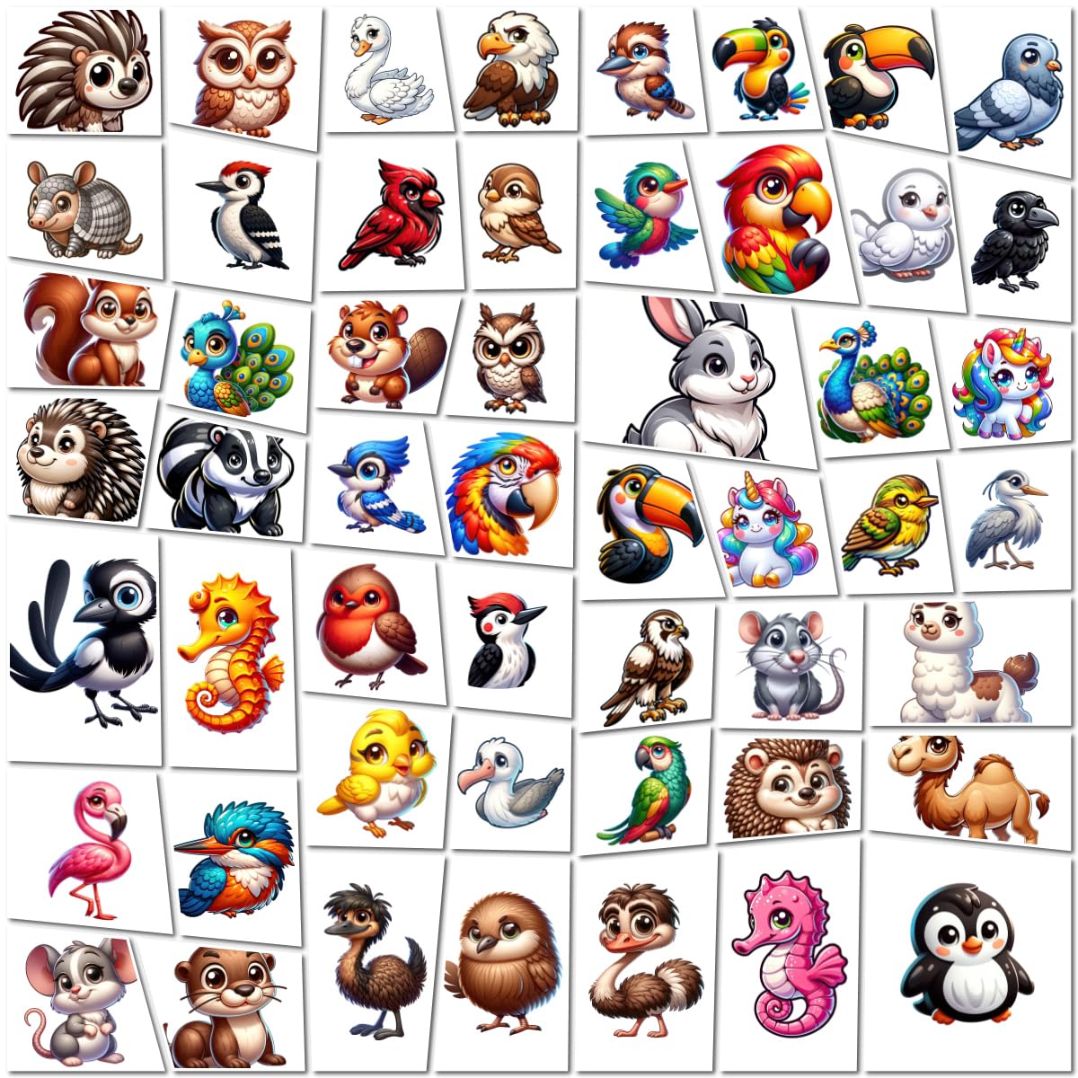 Unique Animals Stickers