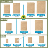 Brown Paper Pharmacy Cover for Tablets Size 10X16CM, 300 Pieces