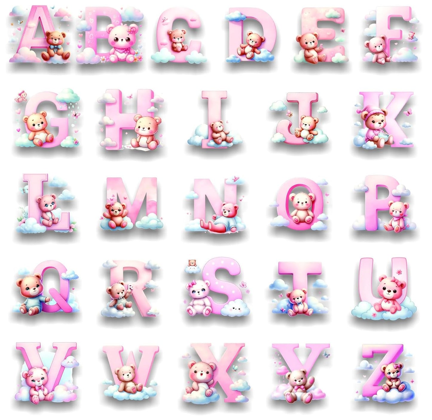 alphabet-with-baby-teddy-bear-stickers-1