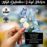 watercolor-floral-butterflies-alphabet-stickers-3