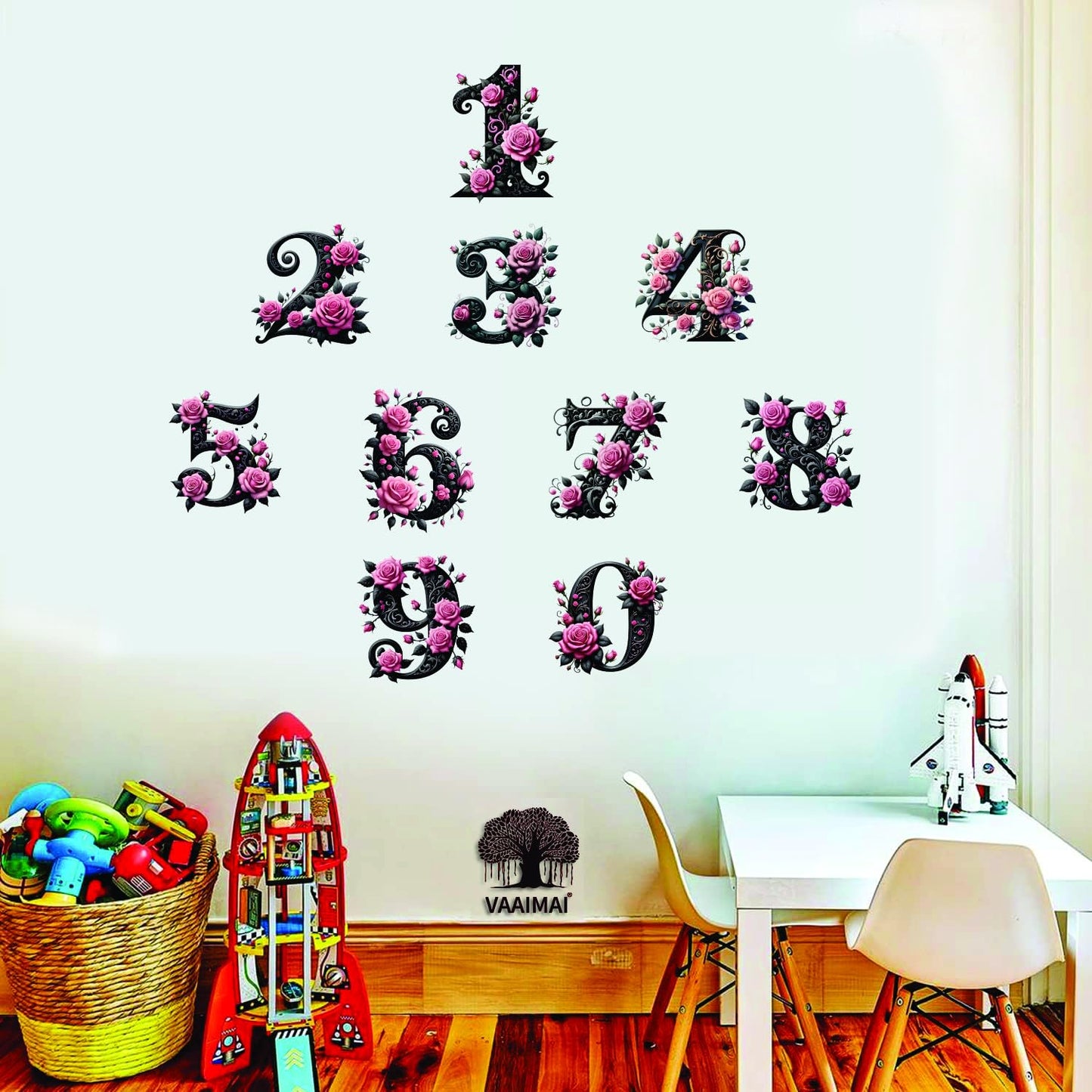 gothic-pink-rose-numbers-4