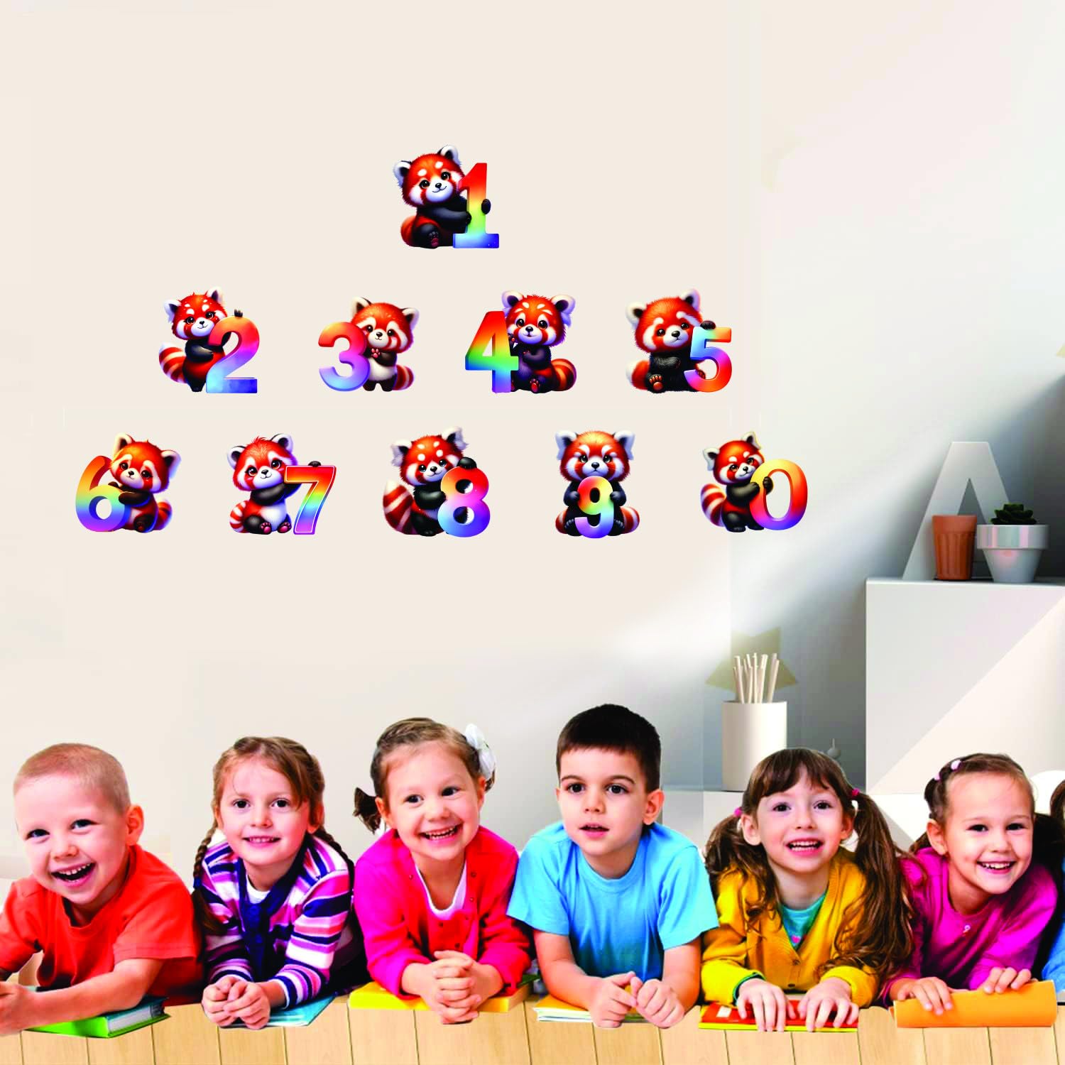 cute-red-panda-numbers-5