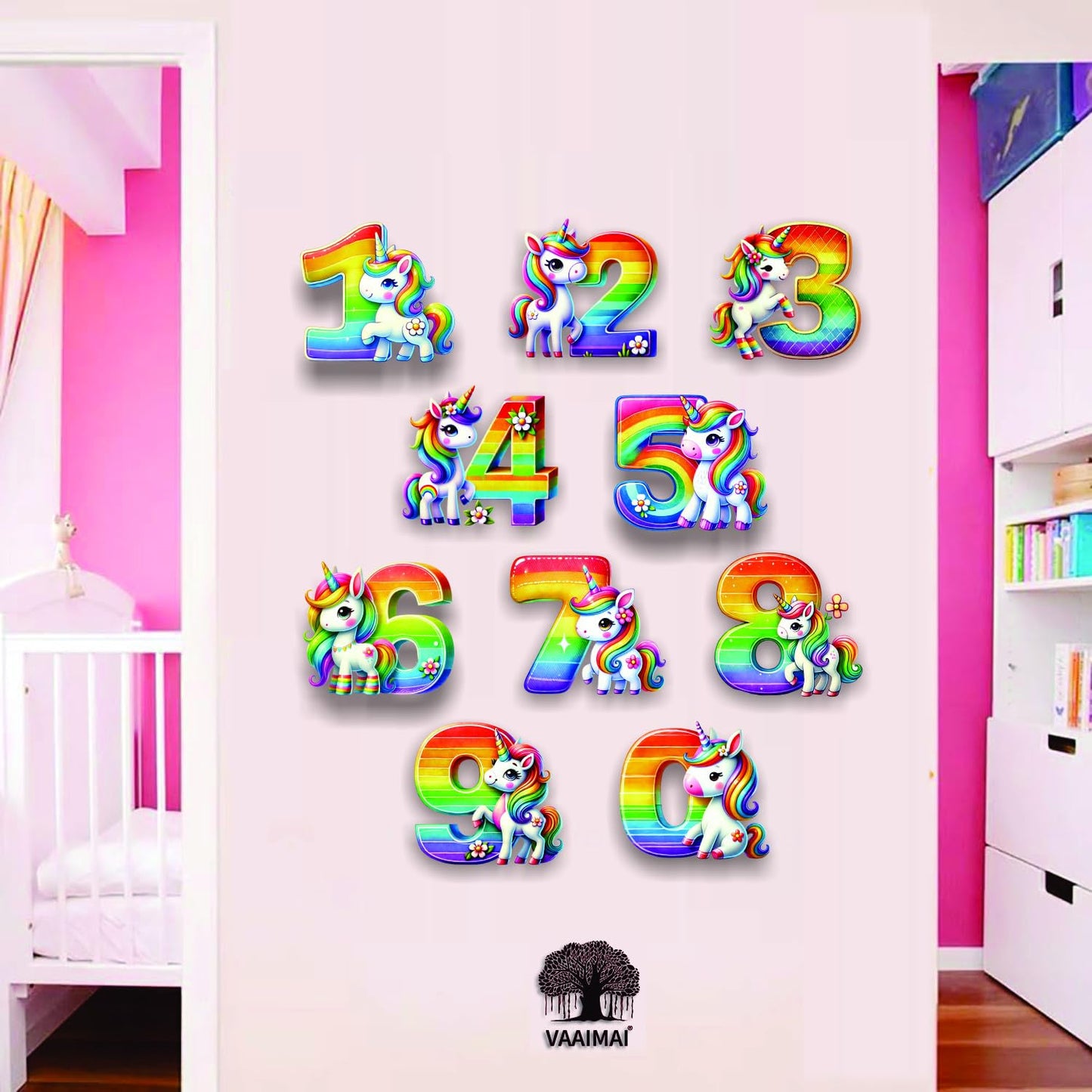 watercolor-rainbow-unicorn-numbers-5
