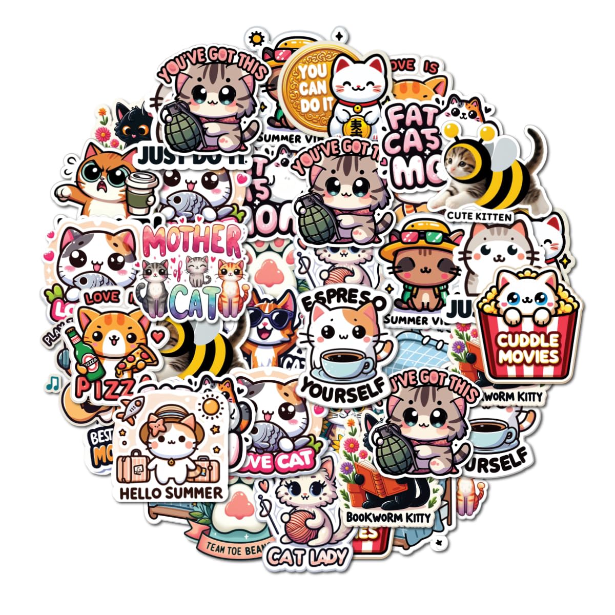 Cute_Cat_With_Quotes_Stickers_1