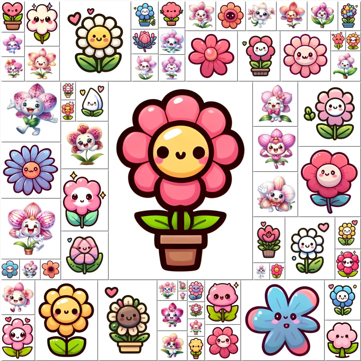 Cute_Kawaii_Flower_Stickers_4