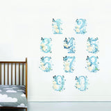 watercolor-floral-butterflies-numbers-5