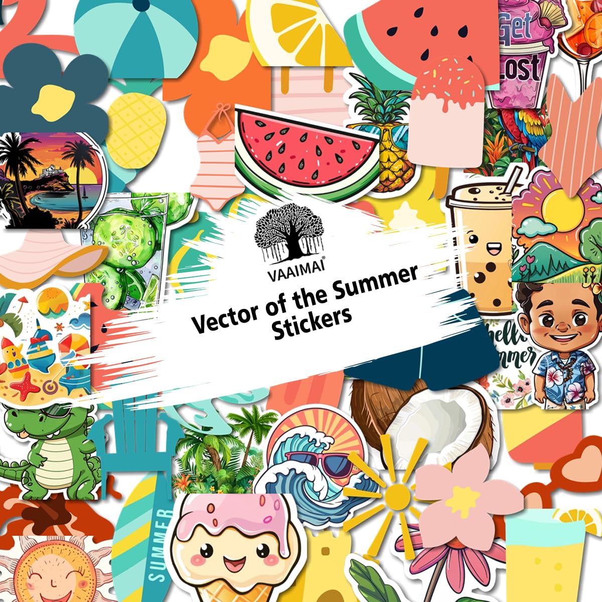 Vector_Of_The_Summer_Stickers_2