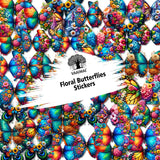 Floral_Butterflies_Stickers_2