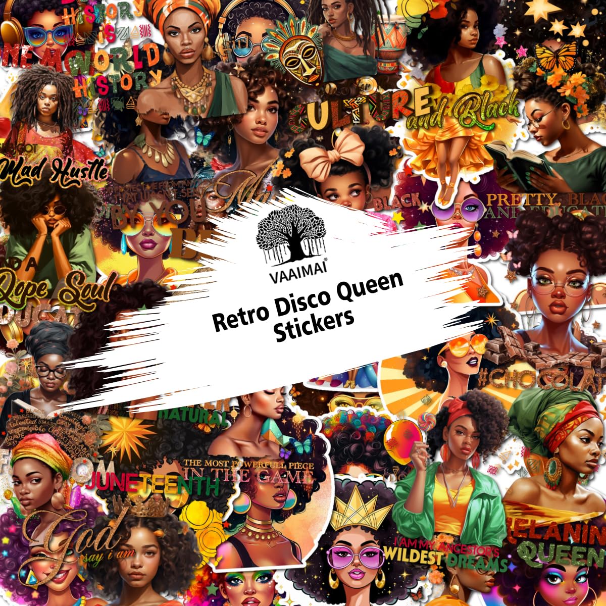 Retro_Disco_Queen_Stickers_2