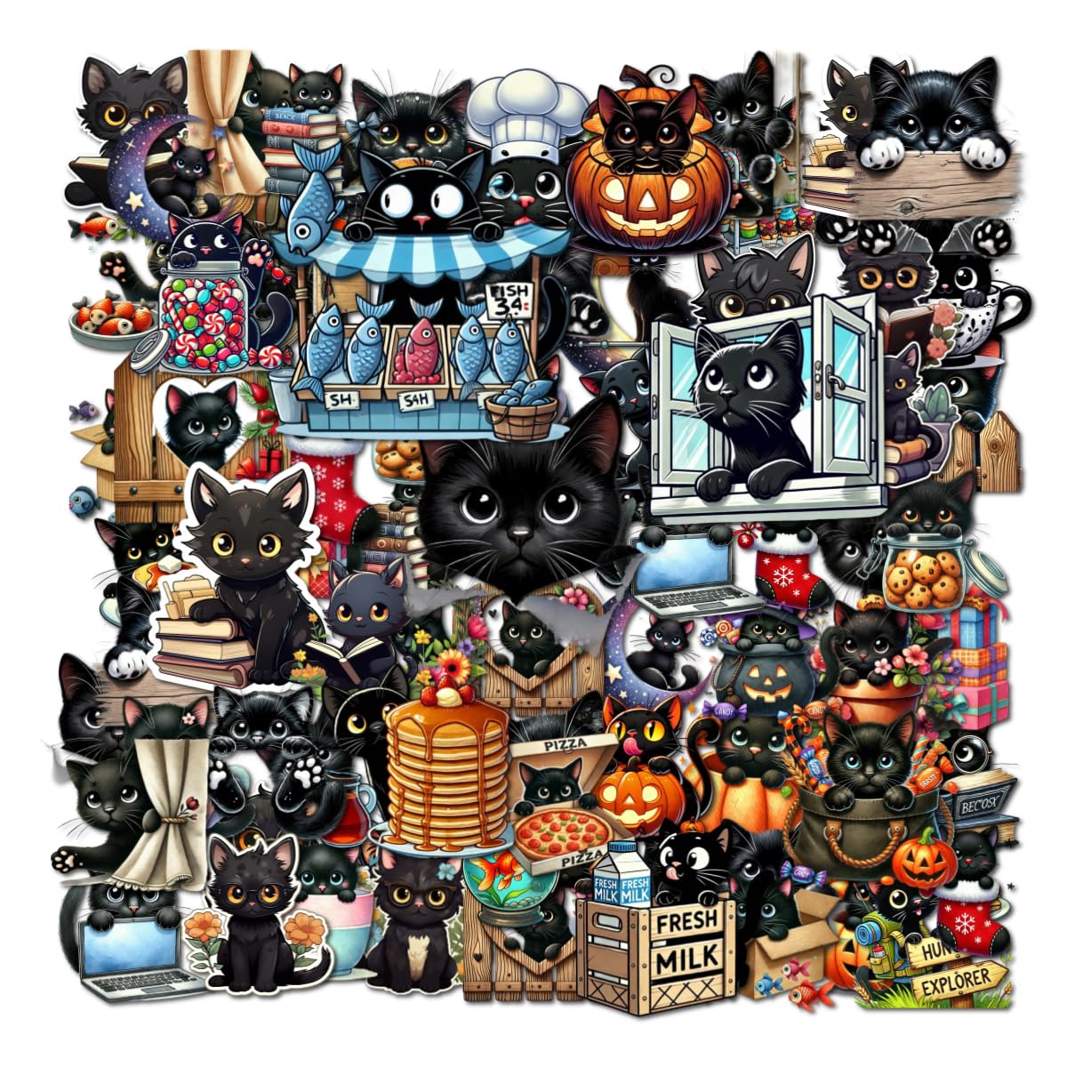 Cute_Black_Cat_Stickers_1