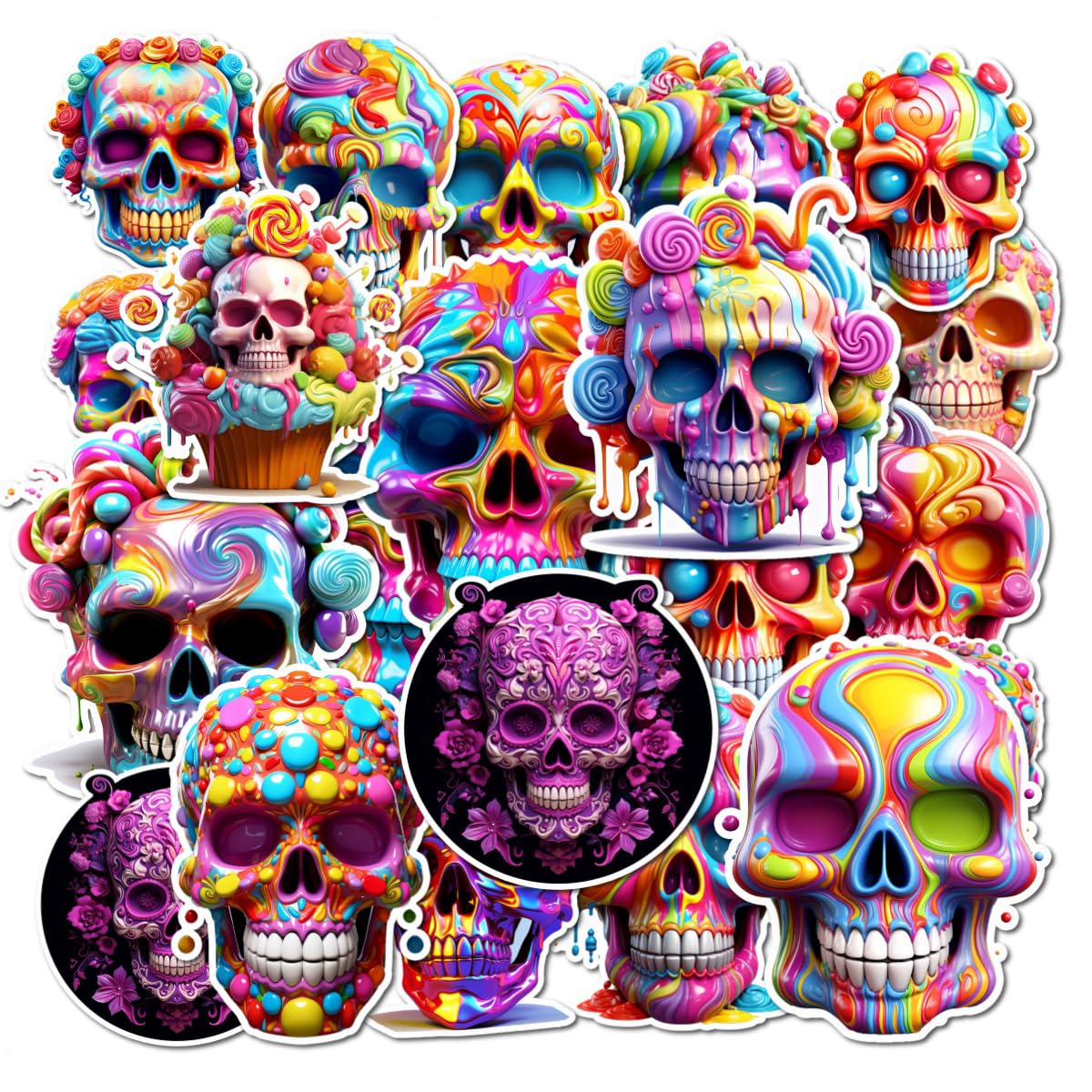 Sugar_Skull_Candycore_Stickers_1