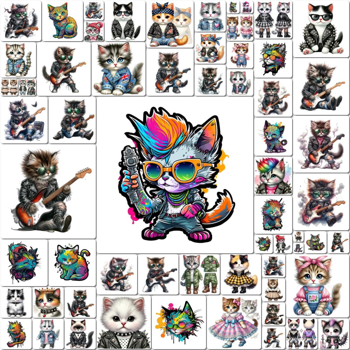 Punk_Rock_Cats_Stickers_4
