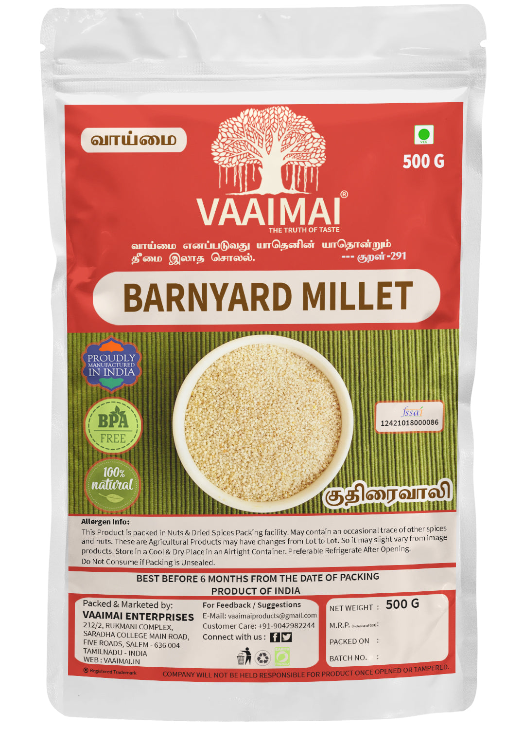 Barnyard Millet
