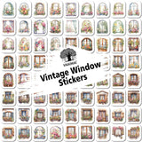 Vintage Window Stickers