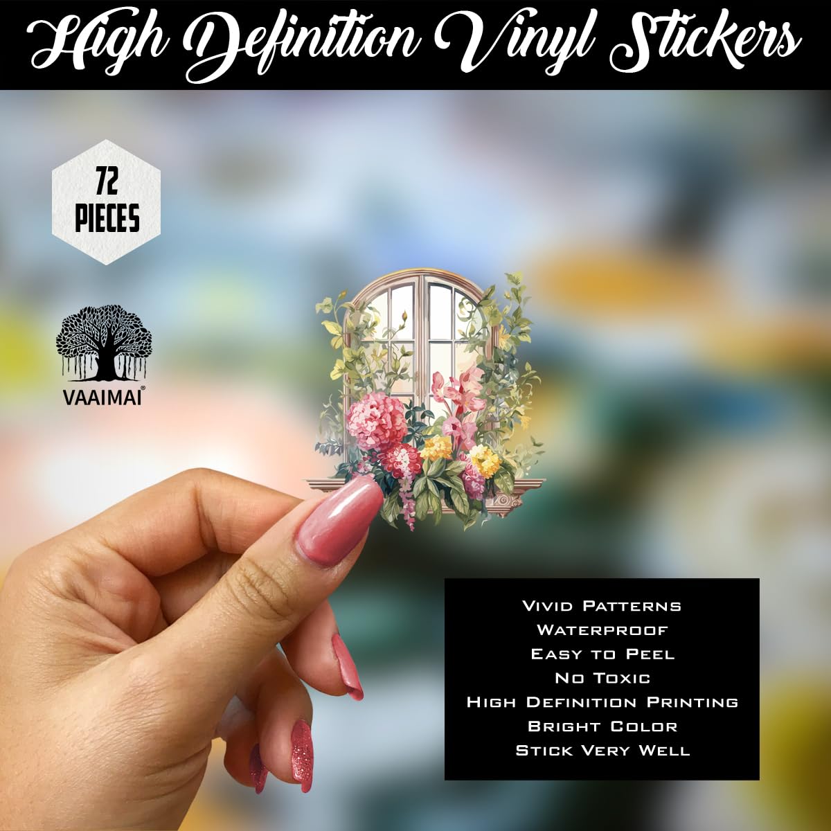 Vintage Window Stickers