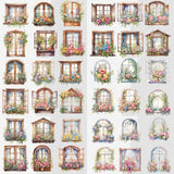 Vintage Window Stickers